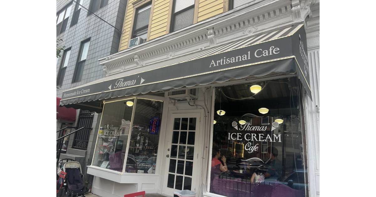 Celebrate National Ice Cream Day at Thomas' Ice Cream Cafe Hoboken