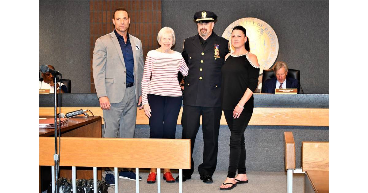 Rahway City Council Meeting Includes Police Lieutenant Promotion