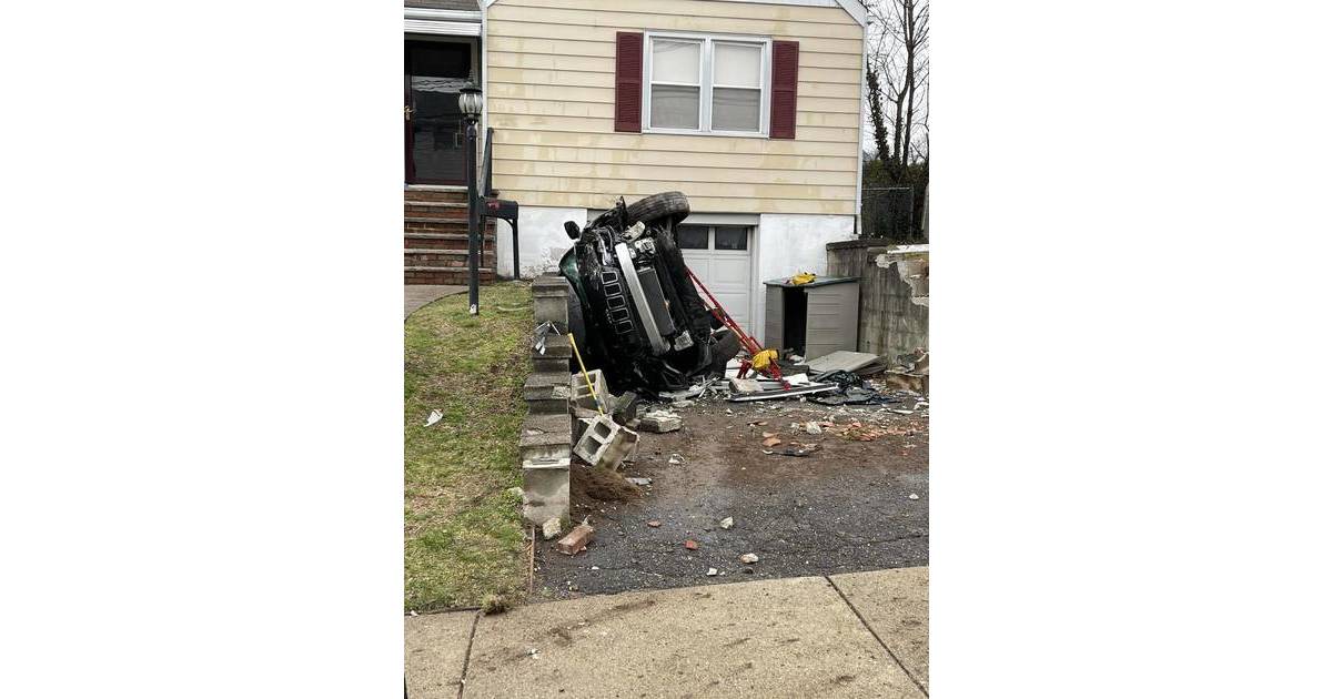Lodi Driver Damages Three Hasbrouck Heights Homes in a Single Car