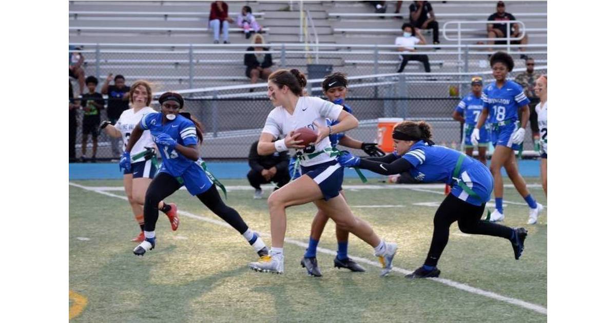 WoodRidge HS Receives Grant to Start a Girls Flag Football Program