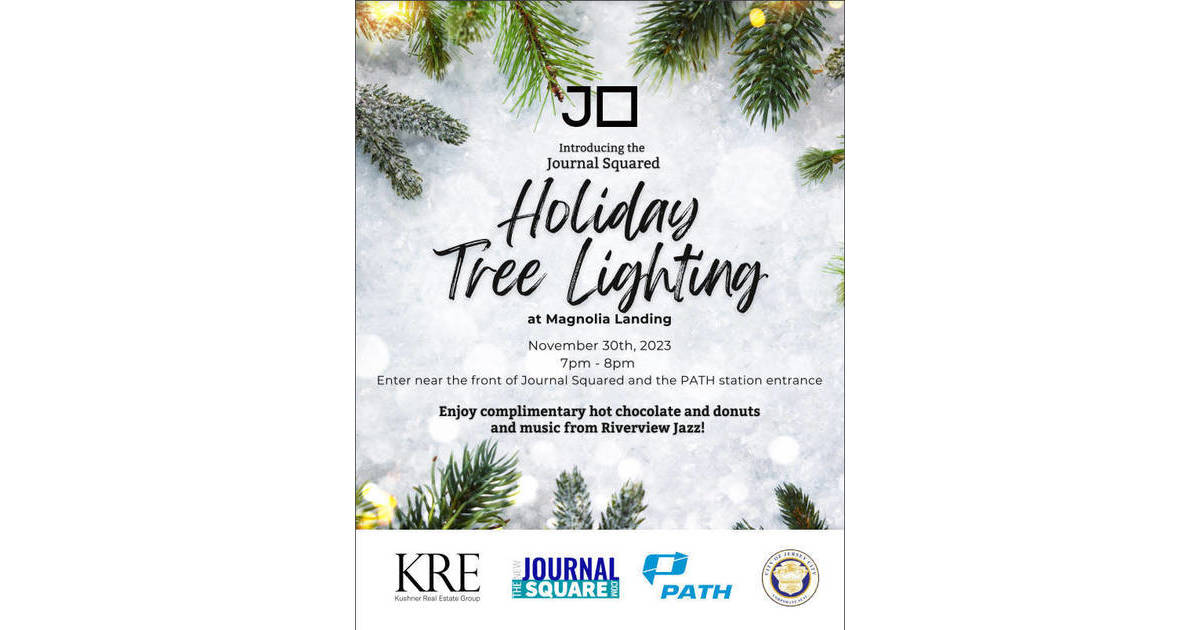 KRE Group to Host Holiday Tree Lighting in Journal Square Hoboken, NJ