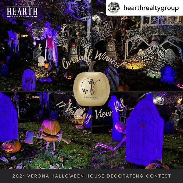 Winners Revealed in Verona Halloween Home Decorating Contest Verona