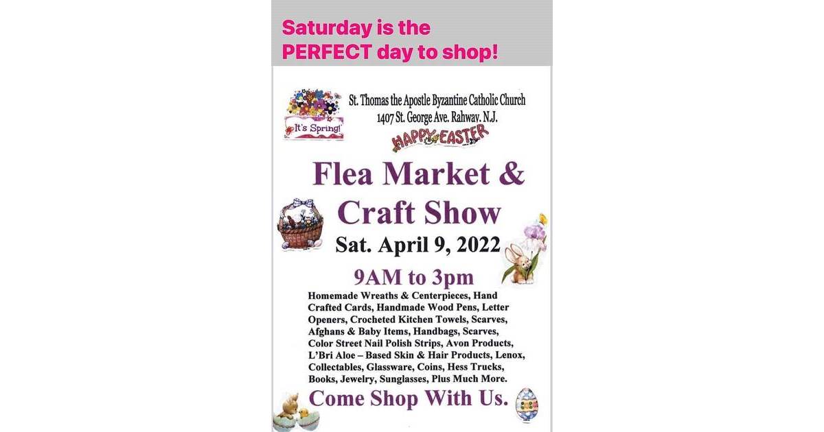 Flea Market at Rahway's St. Thomas on Saturday Rahway, NJ News TAPinto