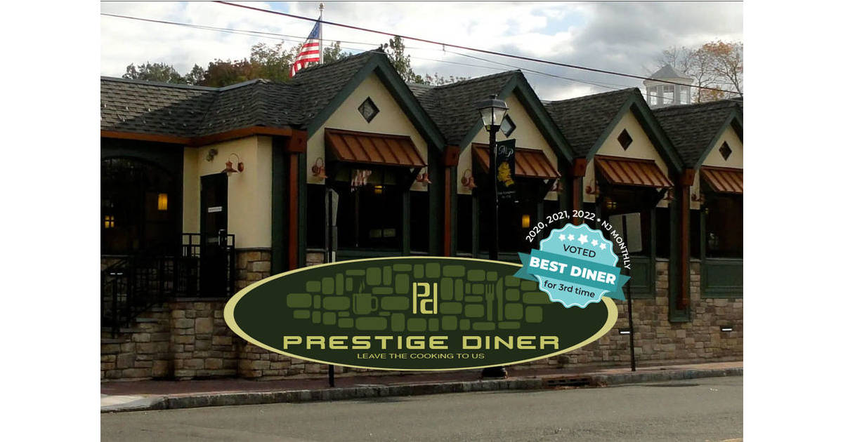 NJ Monthly Readers Choose Prestige Diner as Best Diner for Third