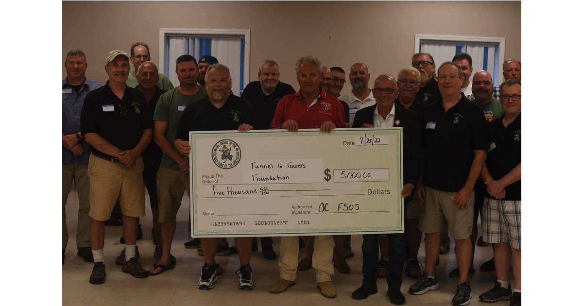 Ocean County Shillelagh's Make Generous Donation to Tunnel to Towers