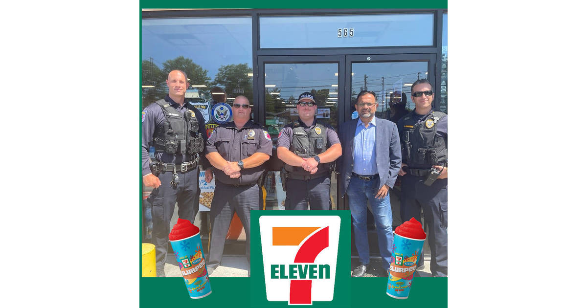 Roselle Park Police Launch Slurpees for Safety Campaign Roselle Park, NJ News TAPinto