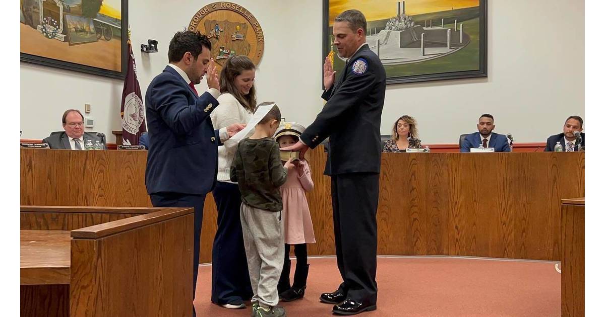 New Fire Chief to Lead Roselle Park Volunteer Fire Department Roselle