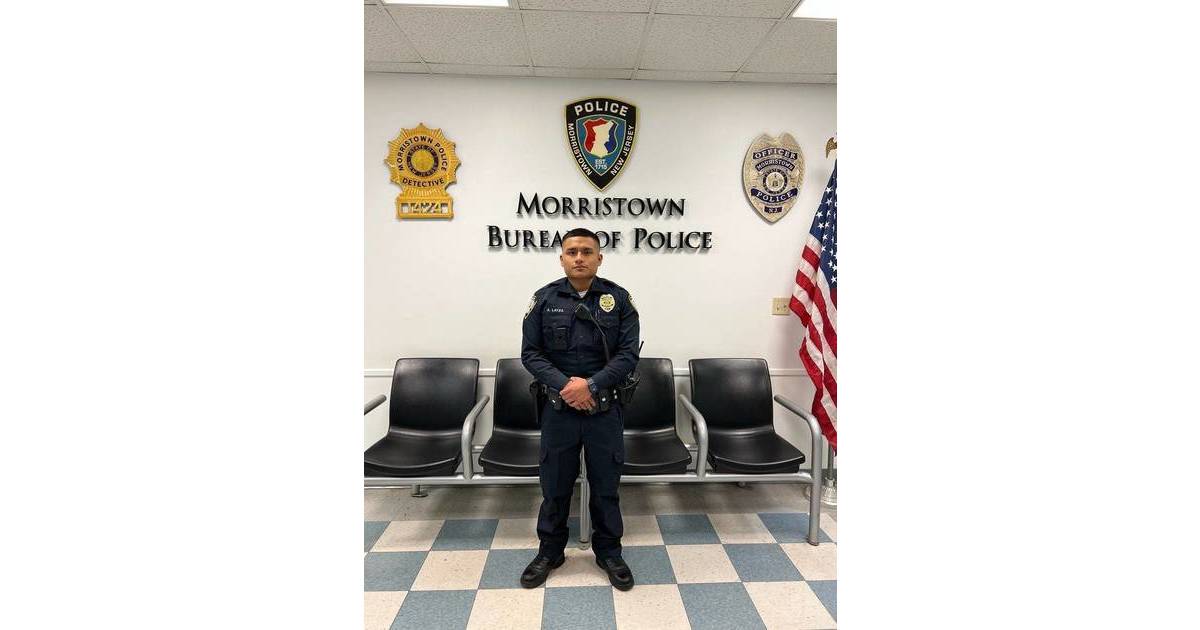 Morristown Police A Fifth New Officer to Their Ranks Morristown, NJ News TAPinto