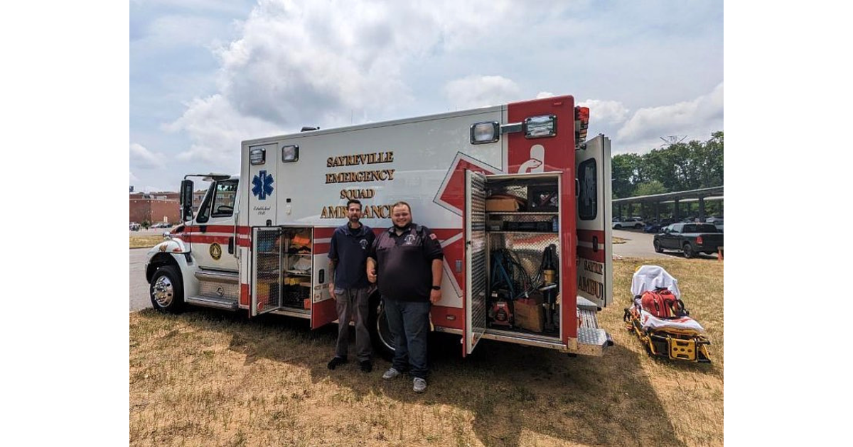 Sayreville Emergency Squad Holds LEAD Graduation 2023 Raritan Bay, NJ