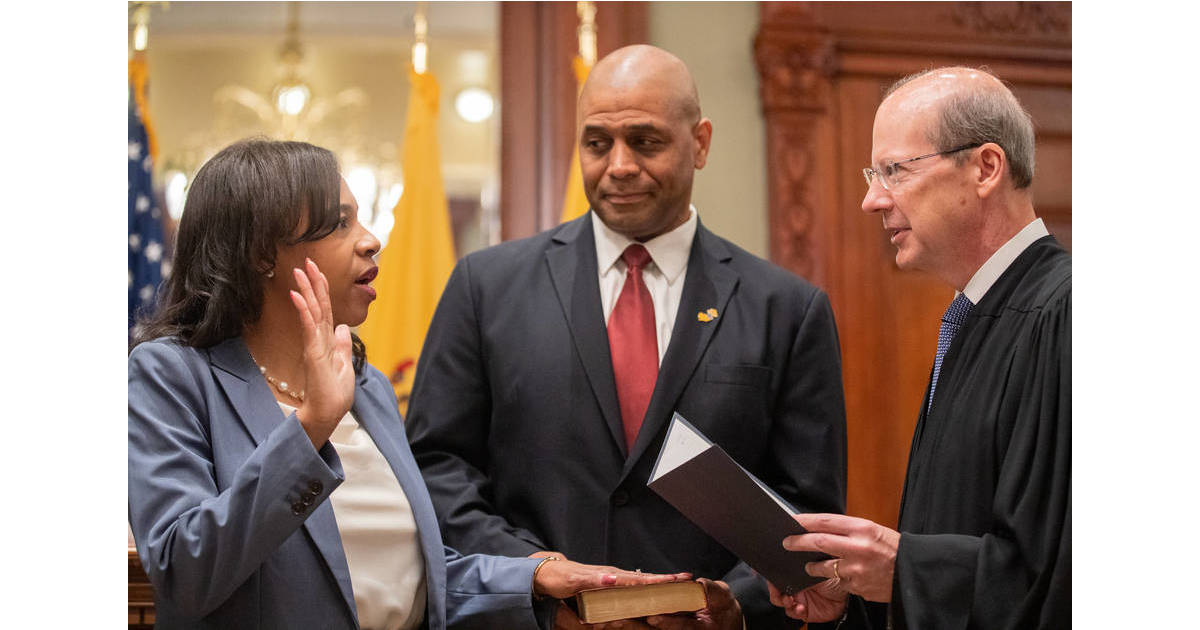 Tahesha Way Sworn in as New Jersey's Lieutenant Governor News TAPinto