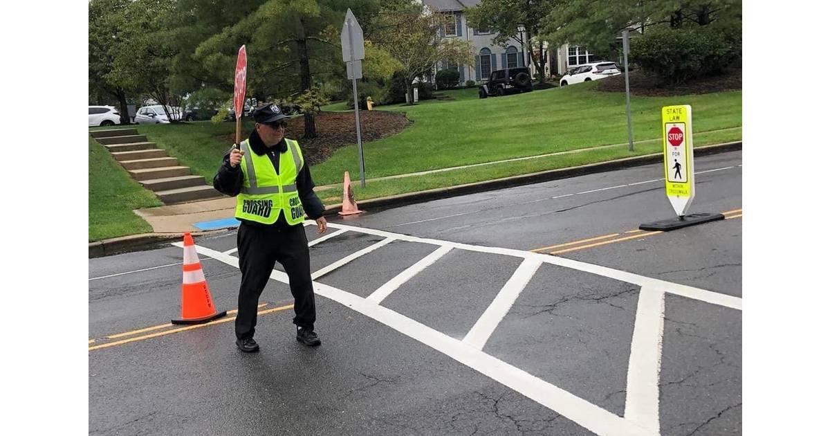 Crossing Guard Pete Pennica Joins Robbinsville PD to Keep Kids Safe