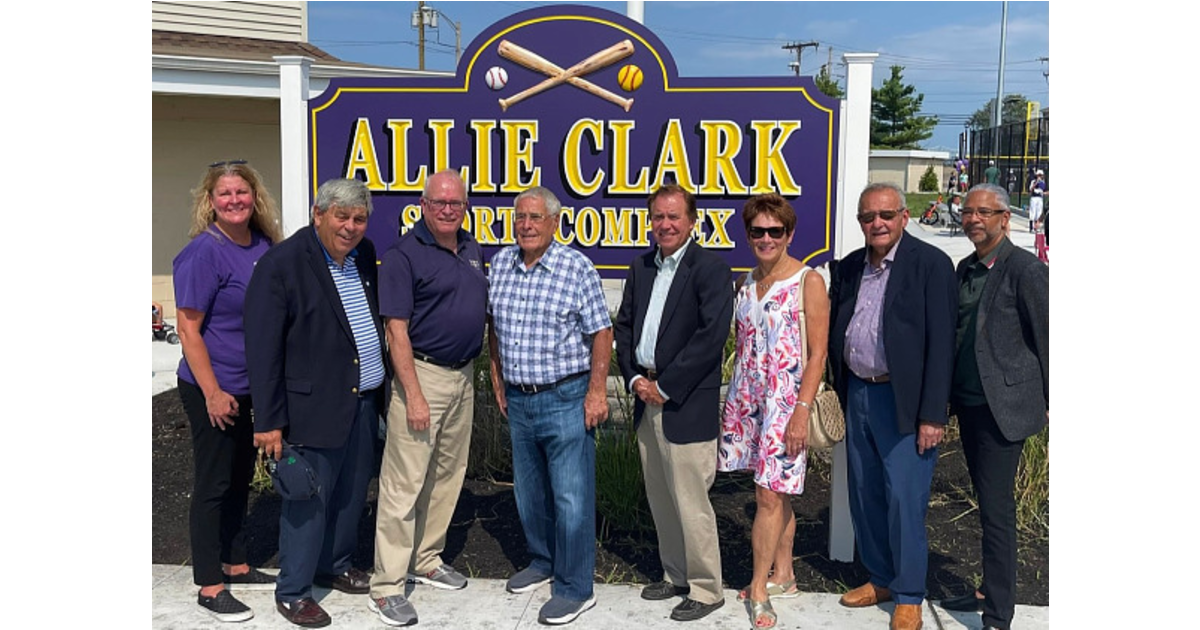 South Amboy Celebrates ReDedication of Allie Clark Sports Complex