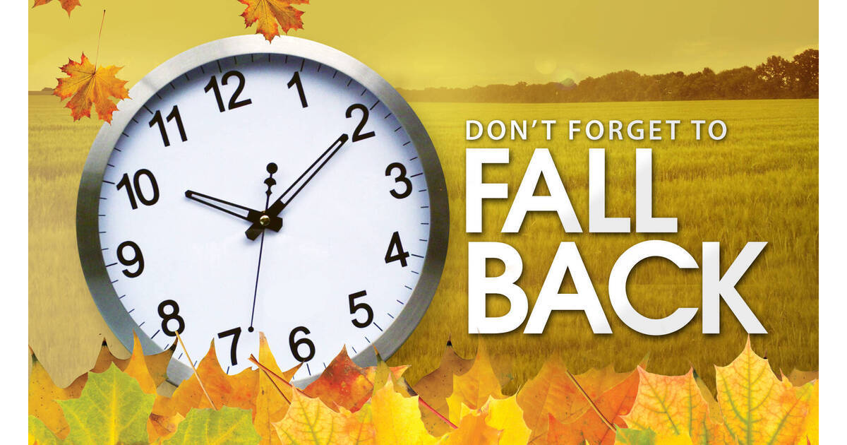 Did You Fall Back? Don't Forget To Set Your Clocks Back For One Extra ...