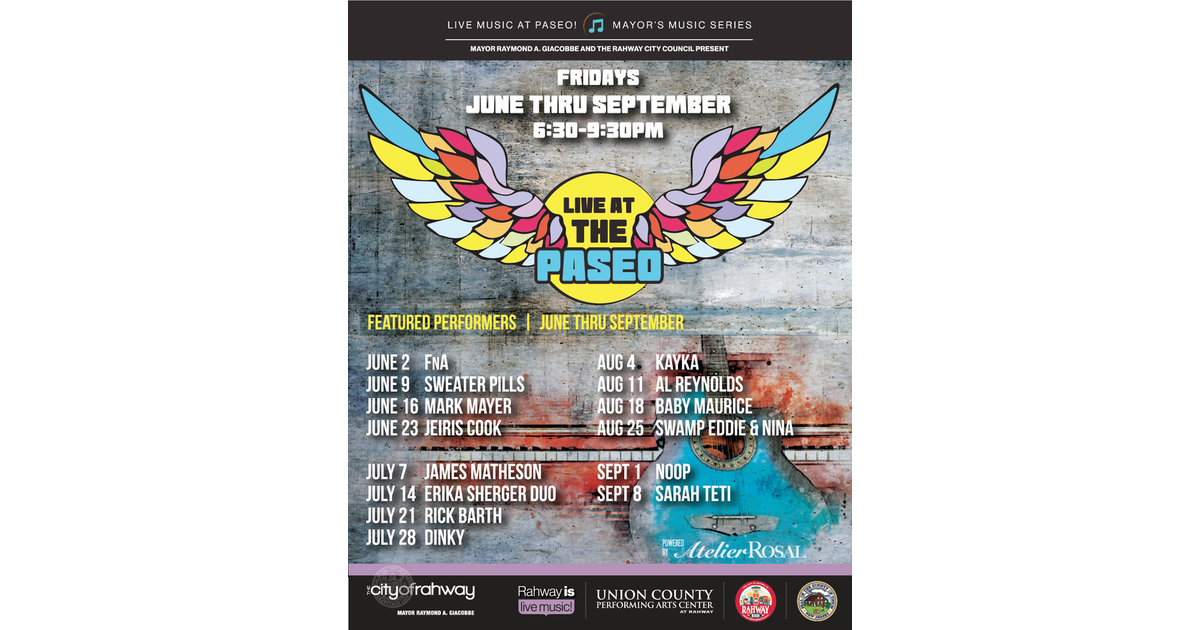 It's a Weekend of Music in Downtown Rahway! Rahway, NJ News TAPinto