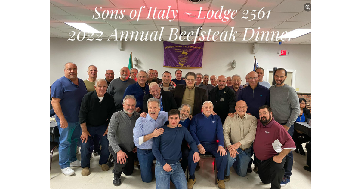Parsippany's Sons of Italy Hosts Successful Beefsteak Parsippany, NJ
