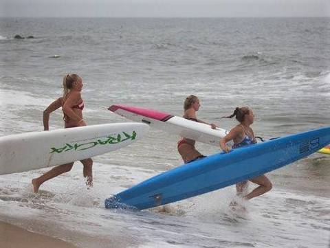 Belmar’s Female Lifeguards Prove Practice Pays Off in Monmouth County