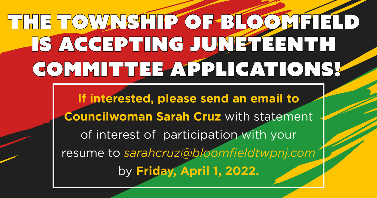 Bloomfield to Celebrate on June 18 in Bloomfield Center