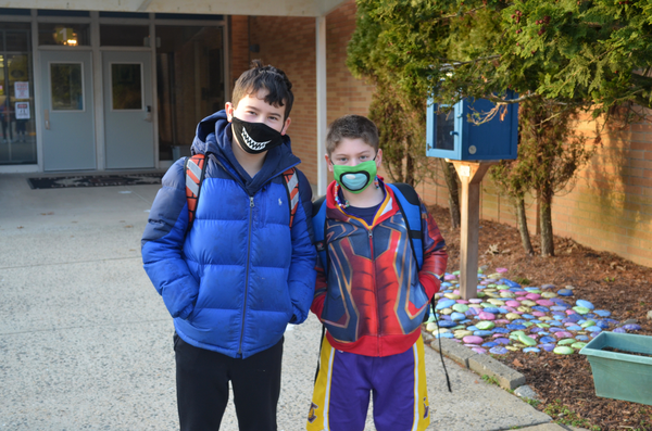 First Day of In-Person Learning in 2021 at Scotch Plains-Fanwood