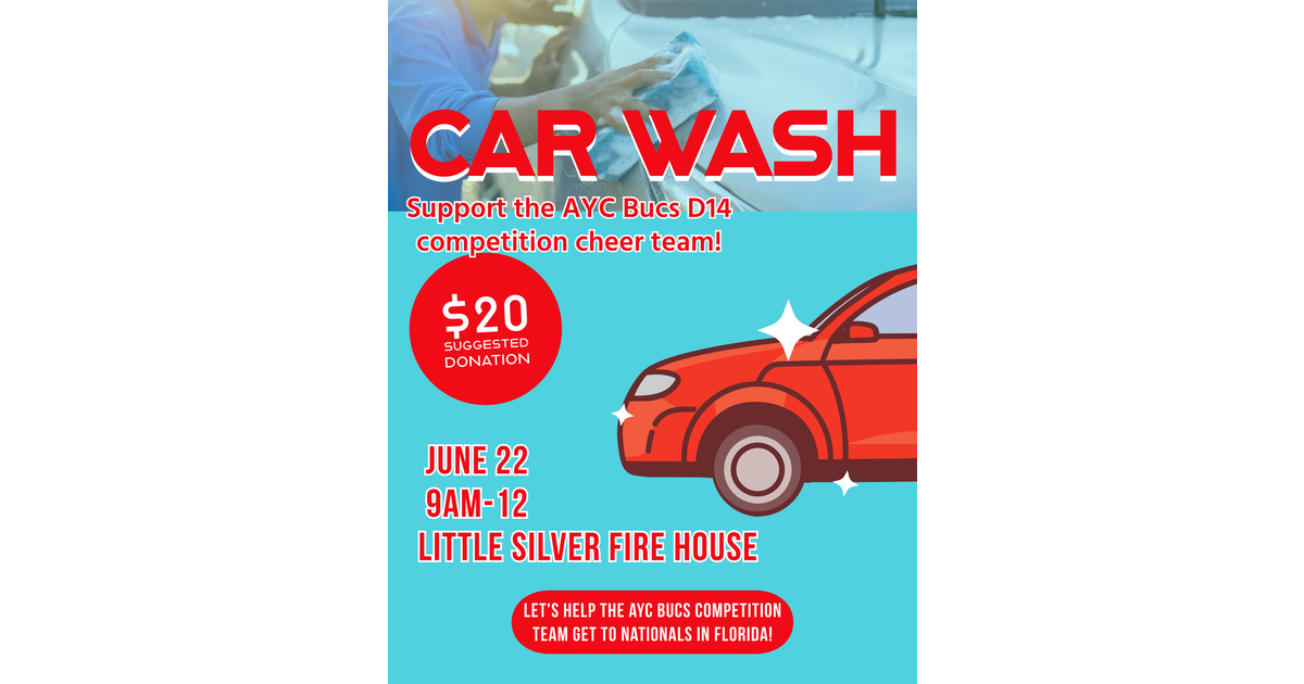 Red Bank Buccaneer American Youth Cheer Hosts Little Silver Car