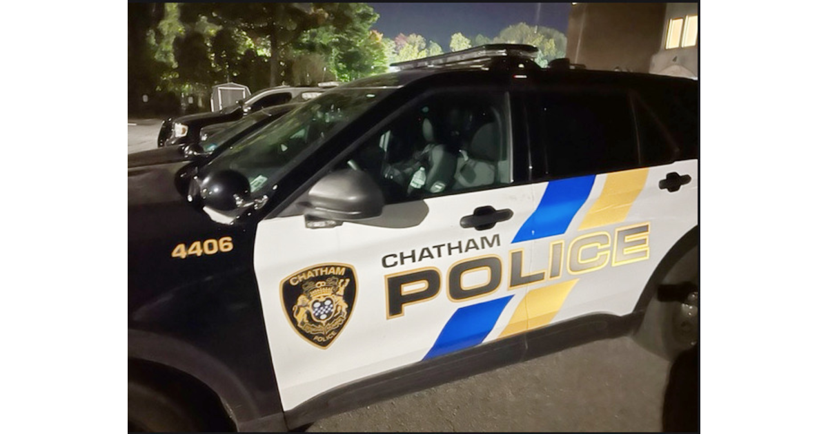 Chatham Borough Police Alerts Report Burglary of Occupied Home on