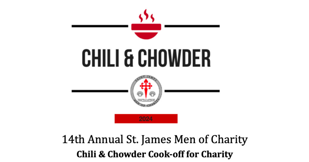 Savor the Flavor: 14th Annual St. James Men of Charity Chili & Chowder
