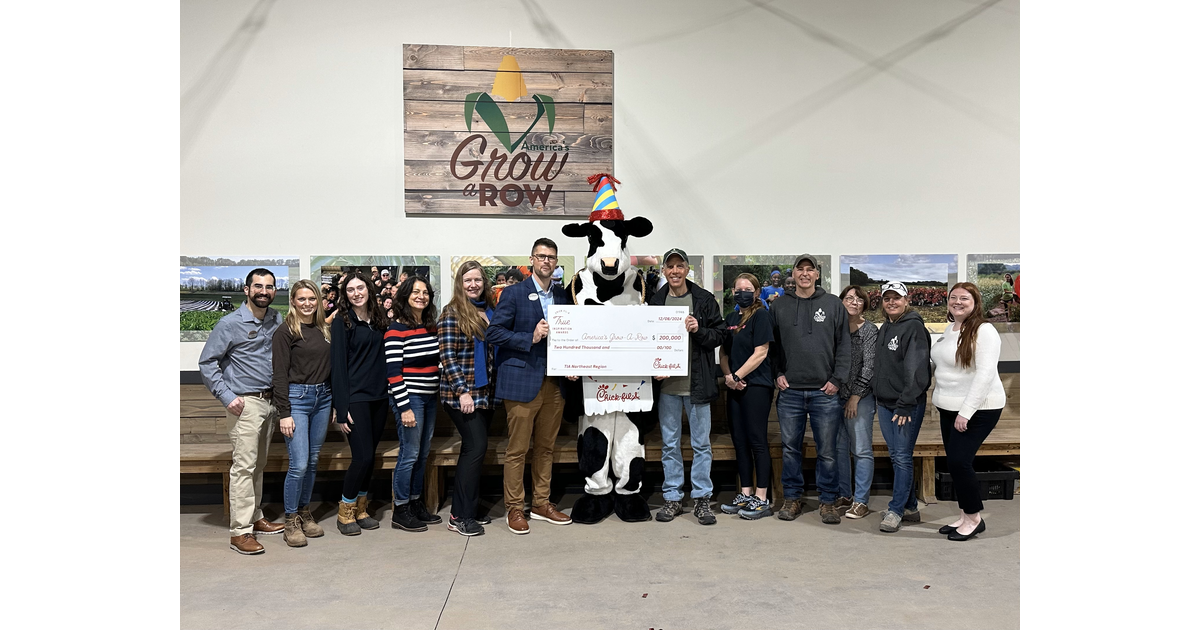 Pittstown Nonprofit America’s GrowaRow Selected as 2024 ChickfilA