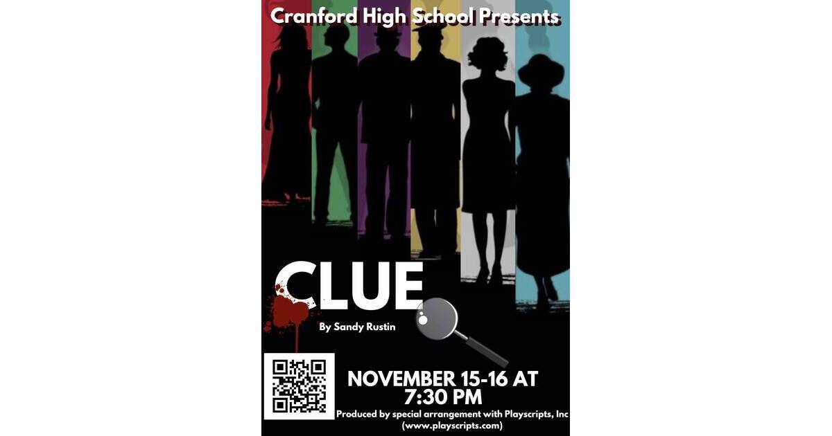 Whodunit Adventure Clue Takes the Stage at Cranford High School
