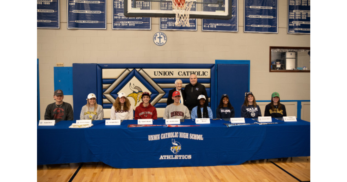 Union Catholic Signing Day North Plainfield/Green Brook/Watchung, NJ