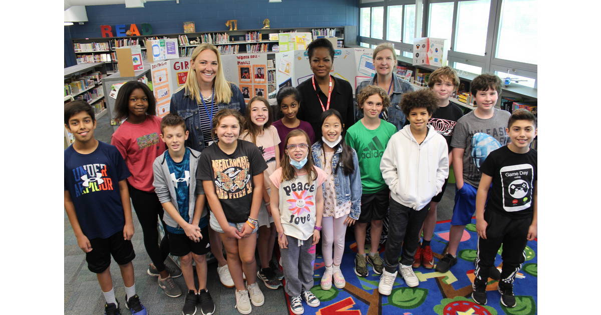 Madam MacDella Cooper Visits Warren’s Mt. Horeb School Warren, NJ