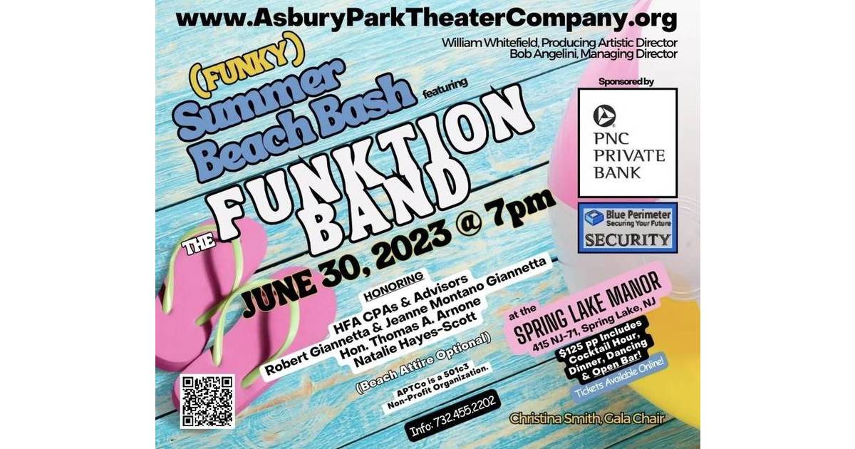 Asbury Park Theater Company (APTCo) to present (Funky) Summer Beach