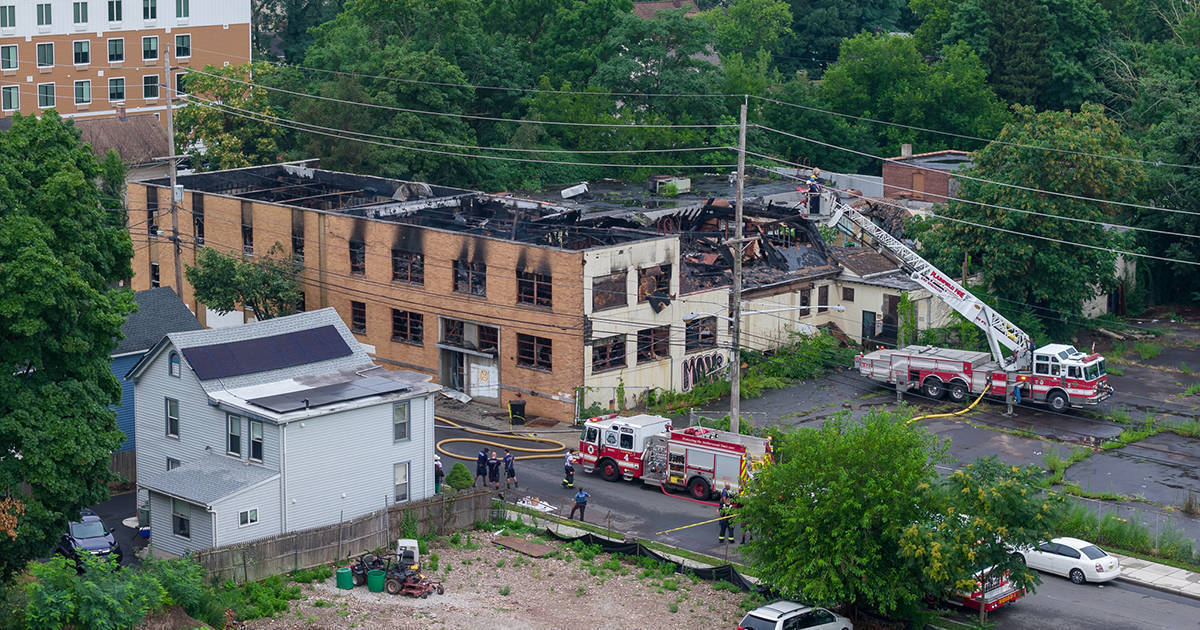 Fire Breaks Out at Vacant Property on Plainfield s East End
