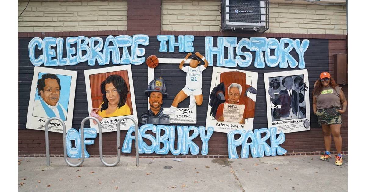 Newly completed mural on Asbury Park’s West Side honors five community
