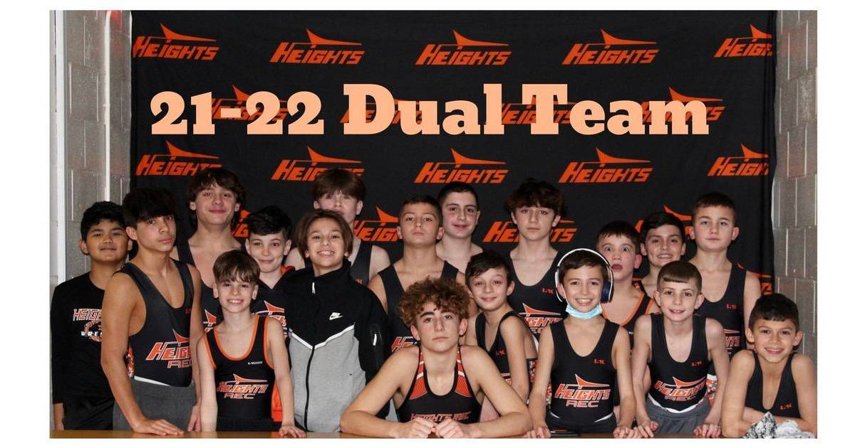 Hasbrouck Heights Rec Wrestlers Record Strong Performances Throughout