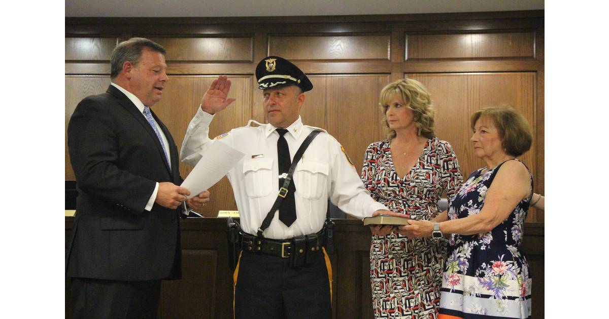 Hasbrouck Heights Promotes Rinke to Chief of Police Hasbrouck Heights