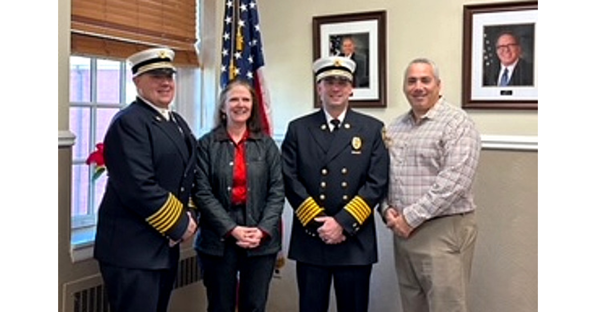 New Sayreville Fire Department and EMS Leaders for 2023 Sworn in Friday