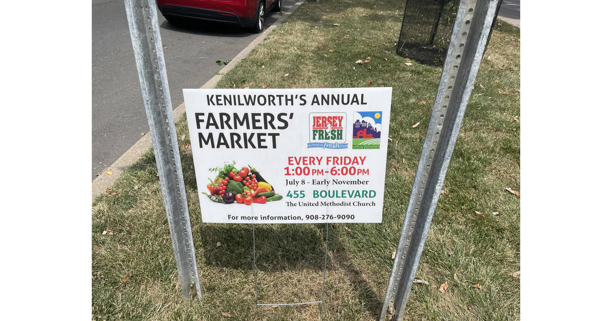 Kenilworth's Weekly Farmer's Market is Under Way Kenilworth, NJ News
