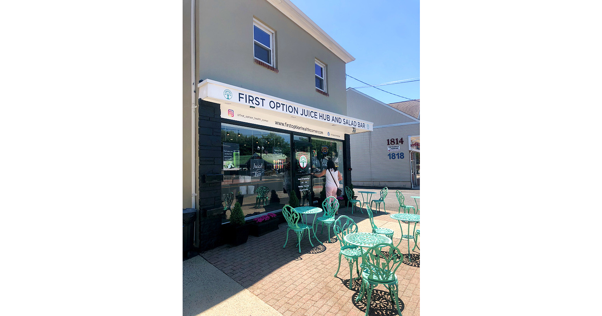 First Option Juice Hub and Salad Bar Open for Business in Scotch Plains