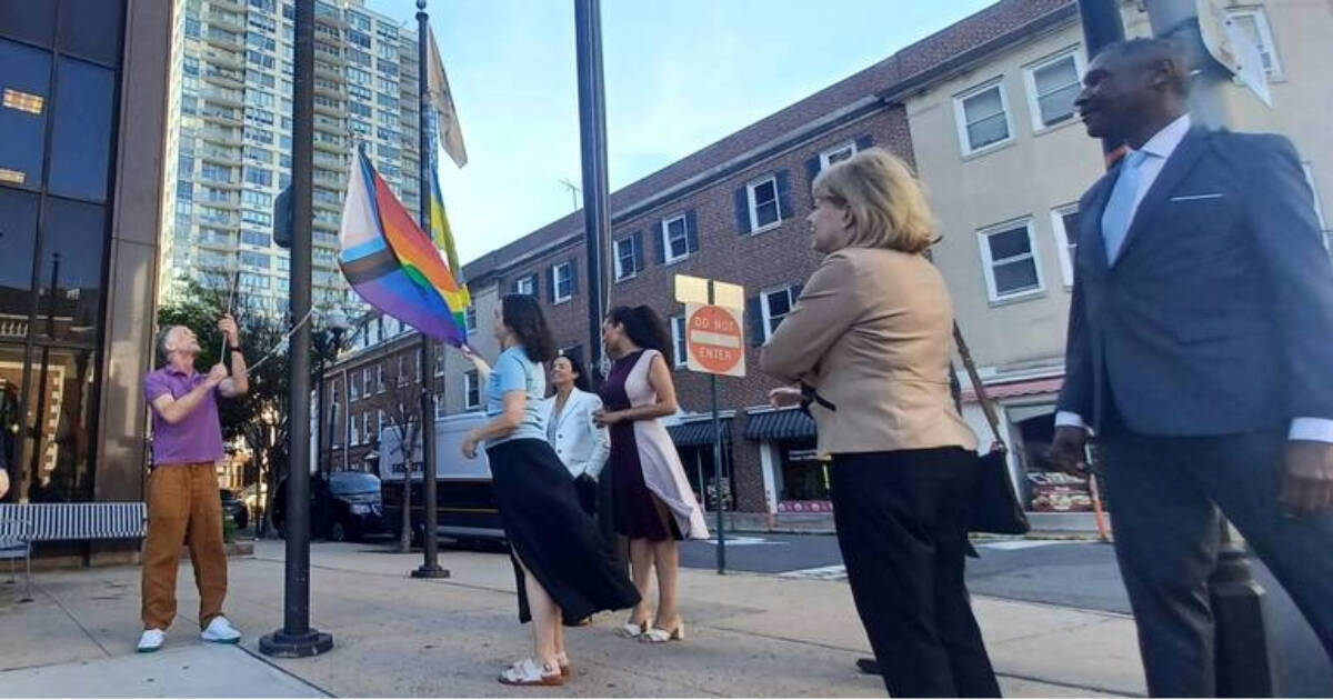 Flag-Raising Event Marks Pride Month in New Brunswick