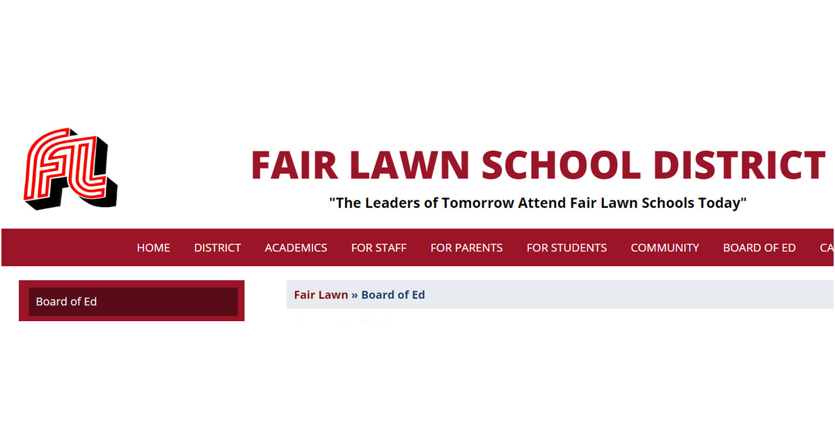 Fair Lawn BOE Has 5 Candidates Running for 3 Positions Fair Lawn/Glen