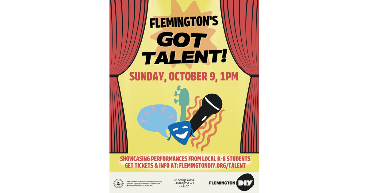 Flemington DIY to Hold Kids Talent Show Flemington/Raritan, NJ News