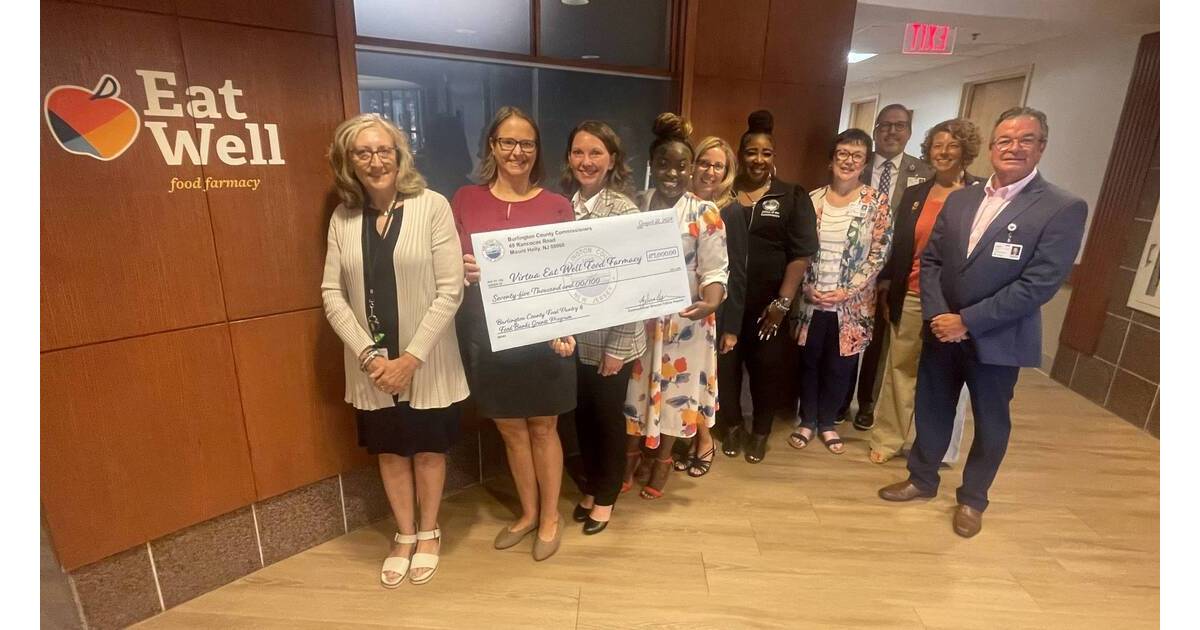 Burlington County Commissioners Announce 290,000 in Grants for Food