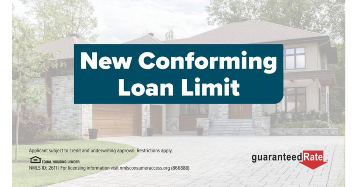 FHFA Announces Increased Conforming Loan Limits for 2023 Nutley, NJ