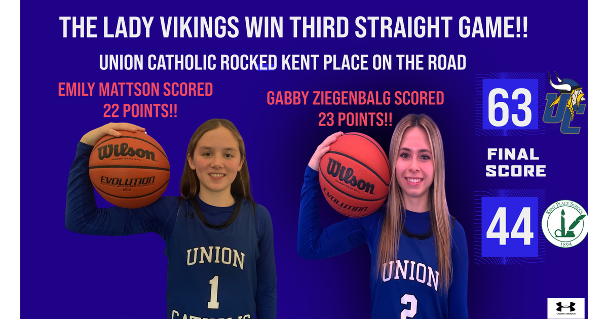 Ziegenbalg And Mattson Lead Union Catholic Girls Basketball Team To