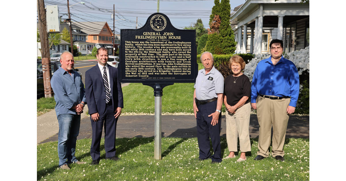 Raritan Library Unveils New Historic Marker Bridgewater/Raritan, NJ News TAPinto