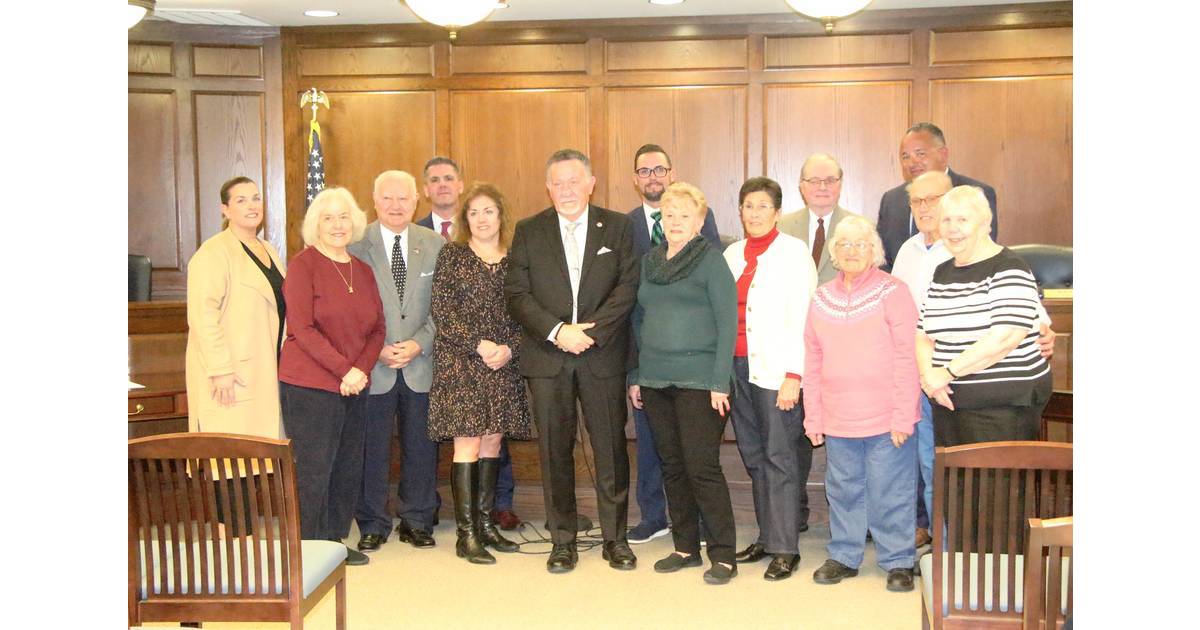 Hasbrouck Heights Mayor and Council Honor Senior Citizens Advisory Committee Hasbrouck Heights