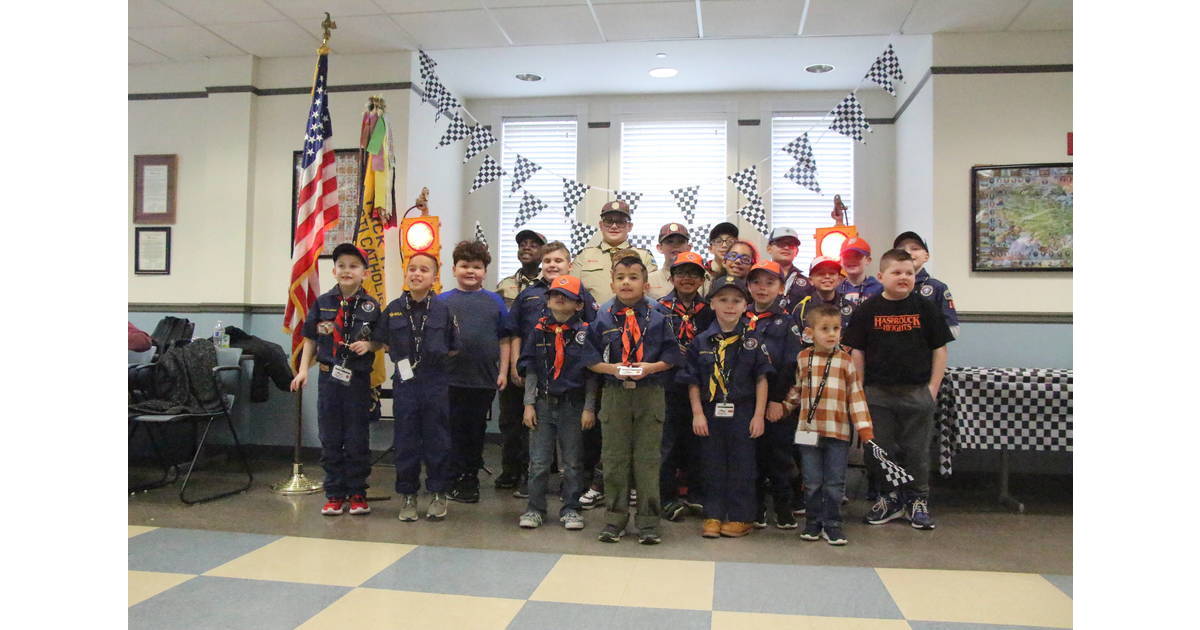 Hasbrouck Heights Cub Scouts Go Racing Again with the Pinewood Derby