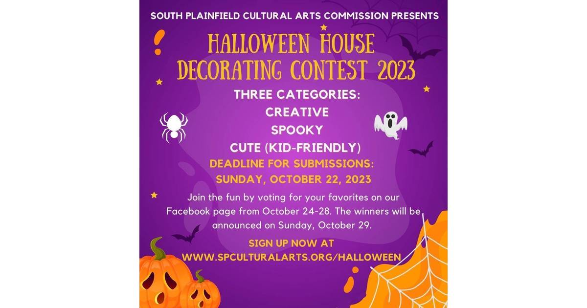 South Plainfield Cultural Arts Commission Hosting 4th Annual Halloween