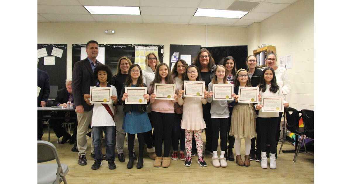 Hasbrouck Heights BOE Honors Students for Academic Achievements