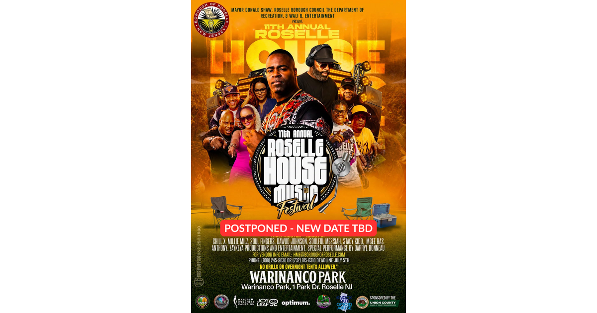 11th Annual Roselle House Music Festival Postponed Due to Inclement Weather