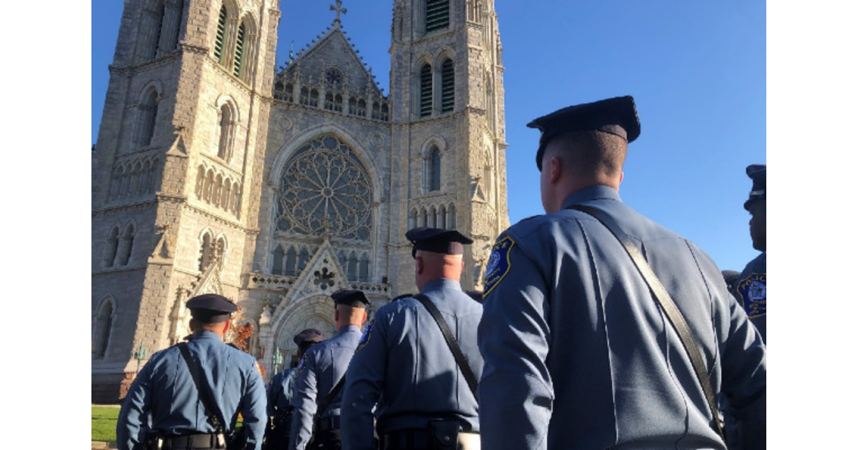 Perth Amboy Police Officer Honored at 29th Annual Blue Mass Raritan
